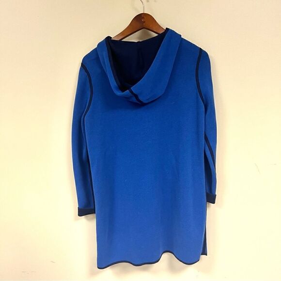 - Chicos reversible blue and navy sweater jacket Sz M - Picture 5 of 9